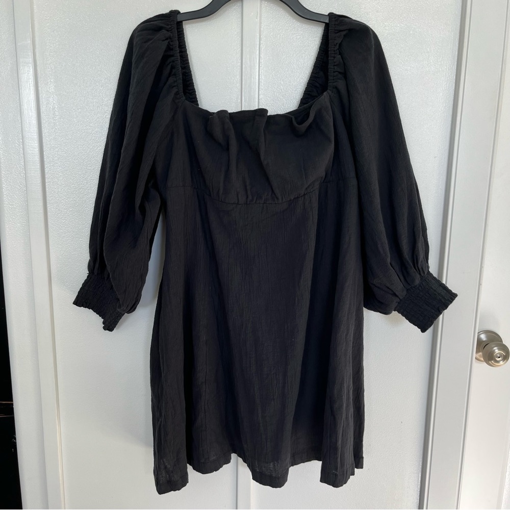 FREE PEOPLE PUFF SLEEVE MINI